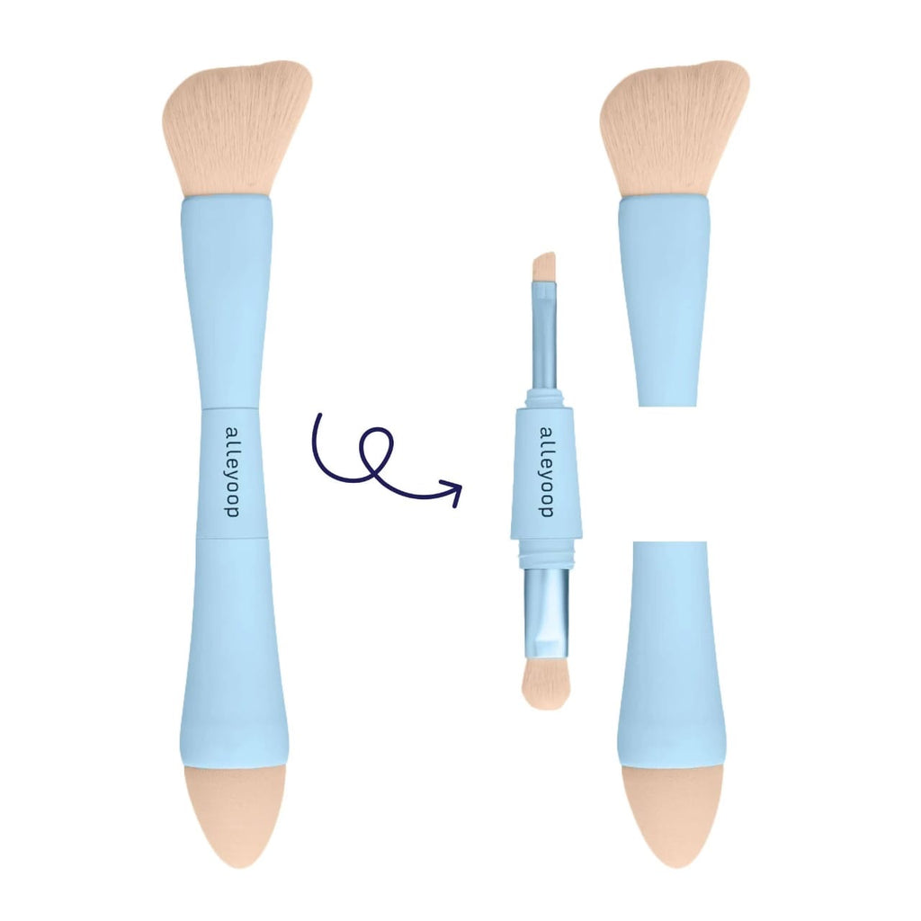 Alleyoop 4-in-1 Makeup Brush