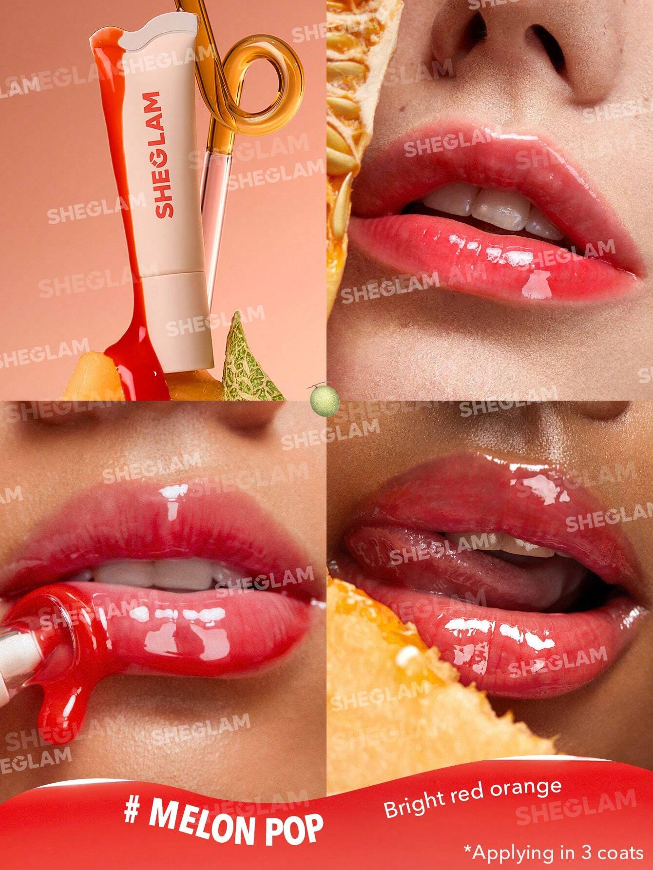 SHEGLAM Crystal Glaze Lip Care💋