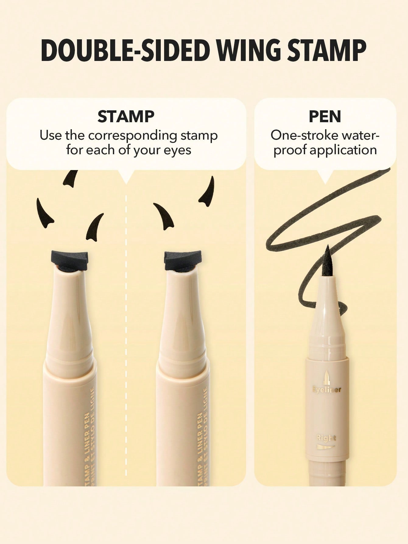 SHEGLAM Foxy Triple-Sided Eyeliner Stamp