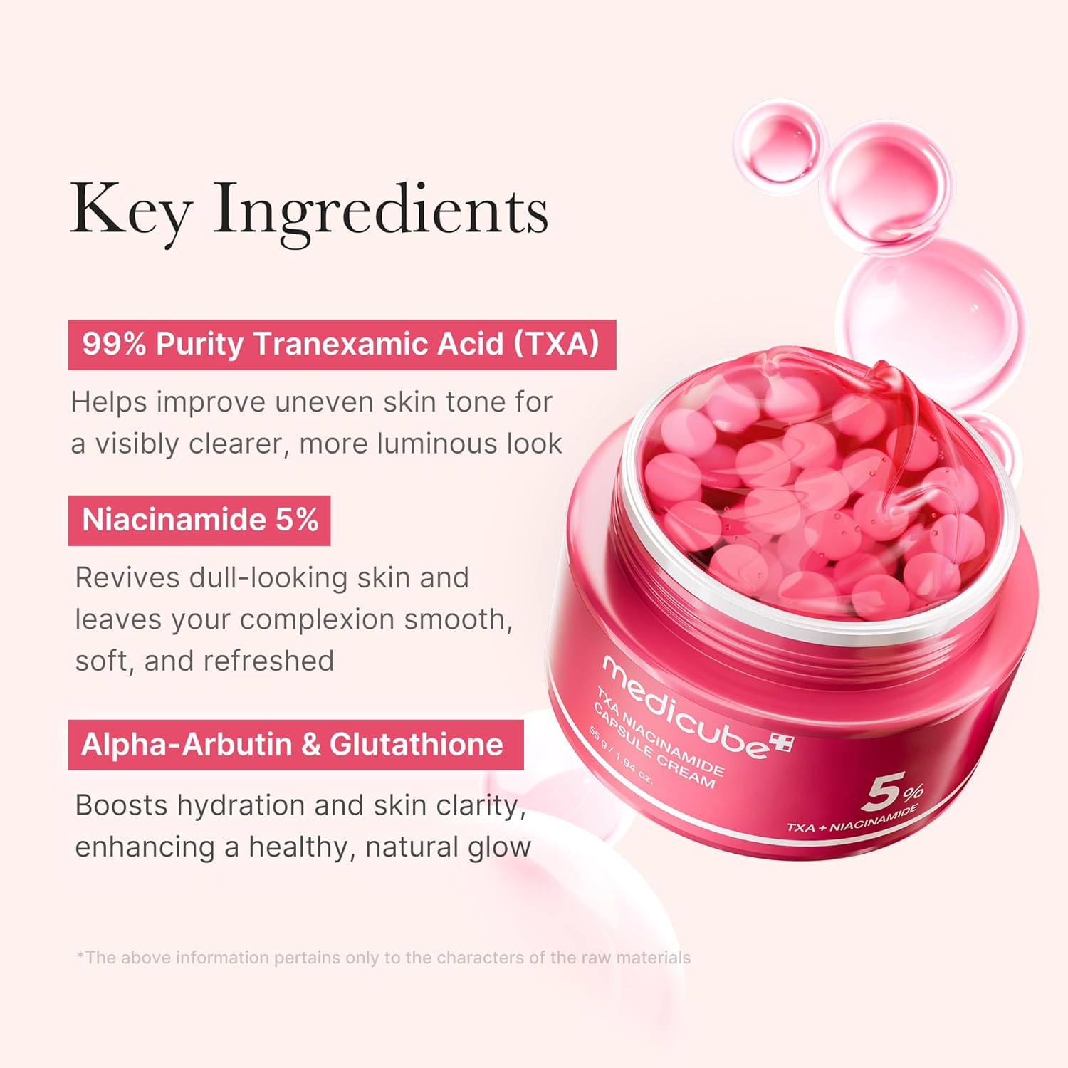 Medicube TXA+Niacinamide Capsule Cream (RED)