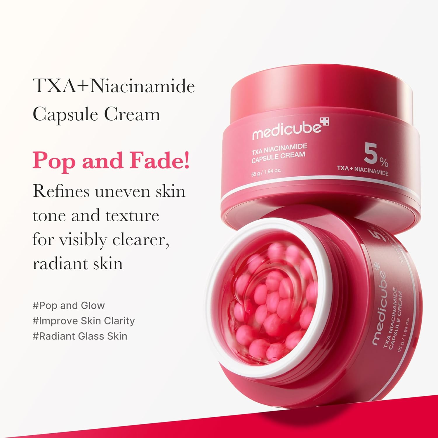 Medicube TXA+Niacinamide Capsule Cream (RED)