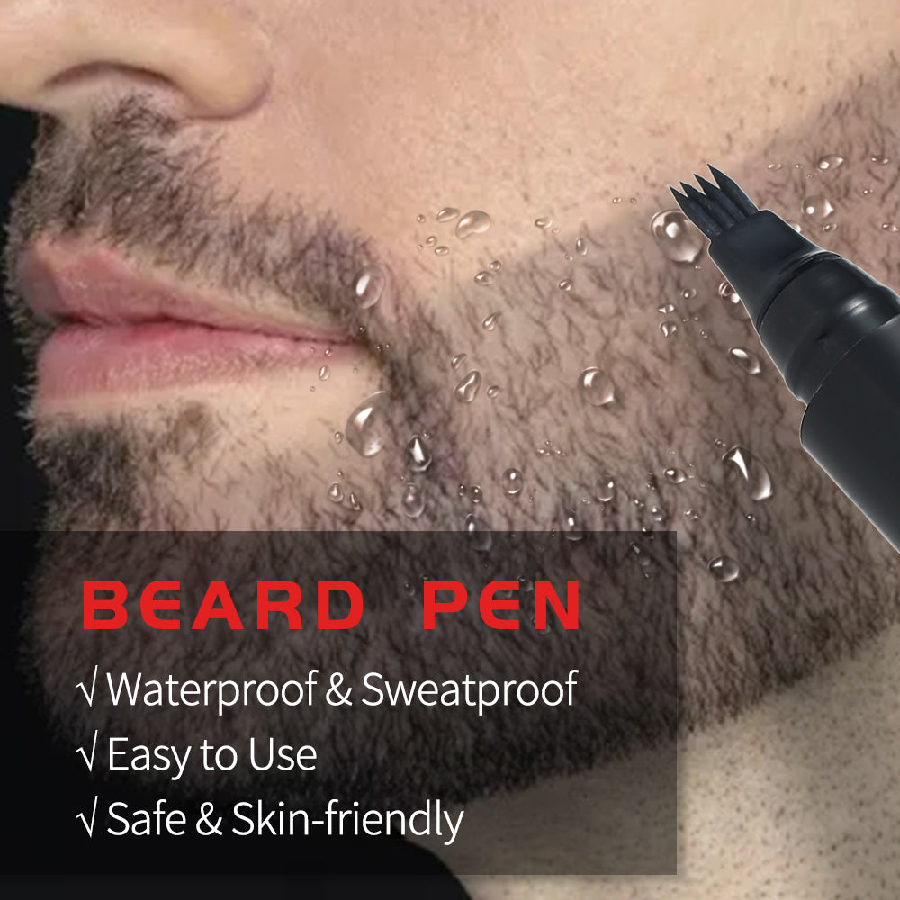 Waterproof Beard Pencil Filler